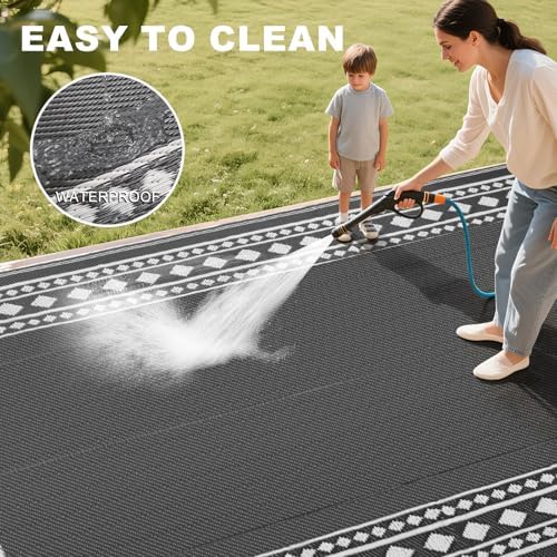 RURALITY Outdoor Rugs 6x9 Waterproof - Image 5