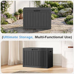 Outdoor Storage Box Waterproof, 45 Gallon Deck Box - Image 6