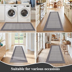 Ileading Laundry Room Runner Rug 2x5ft Non Slip Farmhouse Kitchen Floor Mats - Image 7