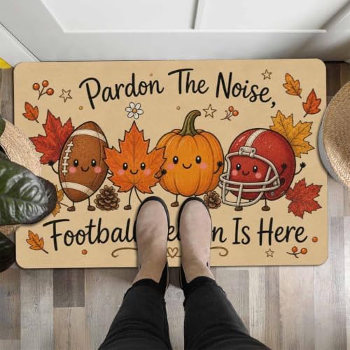 Harvest Huddle Doormat 16" X 24" Dirt Trapper Non Slip Outdoor Indoor Mat - Image 6