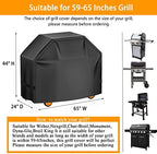Aoretic Grill Cover, 65 inch BBQ Gas Grill Cover - Image 2