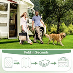 GENIMO Outdoor Rug, Waterproof Plastic Rugs 10'x14' - Image 6