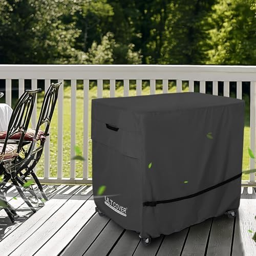 ULTCOVER Waterproof 80 Quart Patio Cooler Cart Cover - Image 7
