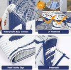 GlowSol Waterproof 9x18 Outdoor Rug - Image 2