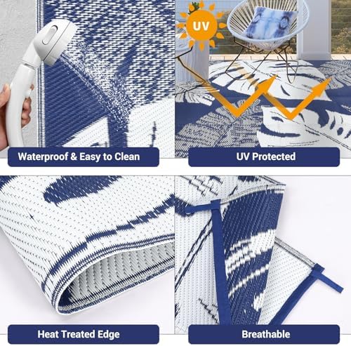 GlowSol Waterproof 9x18 Outdoor Rug - Image 2