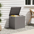 Outdoor Storage Box, Resin Deck Boxes Indoor and outdoor, Waterproof Storage by NBYSGO