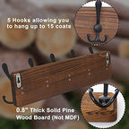 Dseap Coat Rack Wall Mounted - Image 5