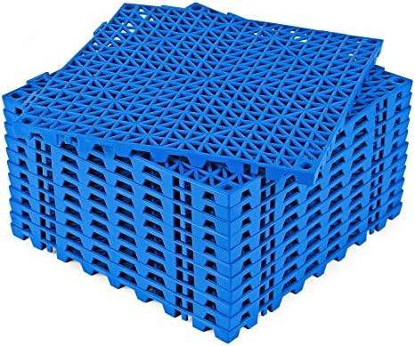 ToLanbbt Modular Interlocking Cushion 12P 11.8" x 11.8" Interlocking Rubber by ToLanbbt
