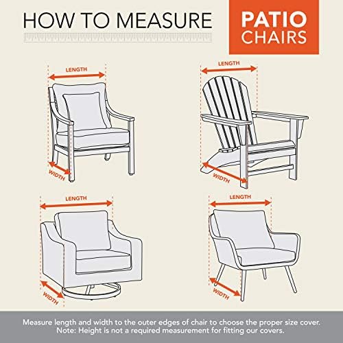 Modern Leisure Basics Patio Chair Cover - Image 5