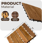 Interlocking Deck Tiles, Natural Color - Image 2