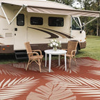 GENIMO Outdoor Rug, Waterproof Plastic Rugs 10'x14' - Image 5