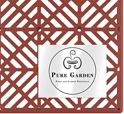 Pure Garden 50-147 Multipurpose Indoor/Outdoor Flooring Interlocking Tiles - Image 5