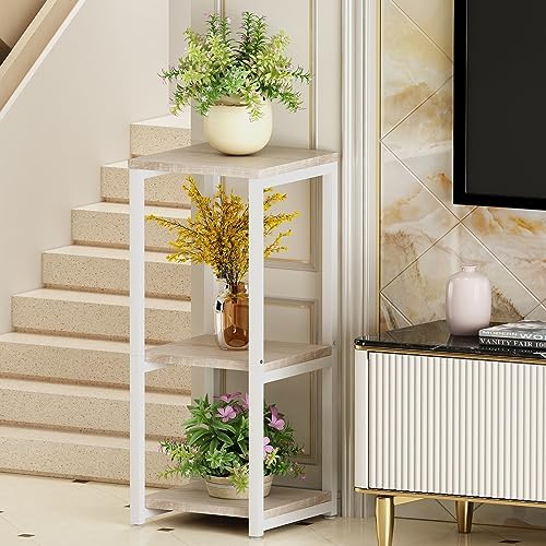 3 Tier Plant Stand Indoor Corner Tall Square Shape Plant Shelf - Image 3