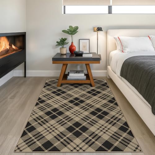 JTJ Easy Jute 4x6 Diagonal Plaid Rug - Image 3