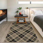 JTJ Easy Jute 4x6 Diagonal Plaid Rug - Image 3