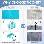 TICONN 4 Pack Extra Large Moving Bags Heavy Duty - Image 7