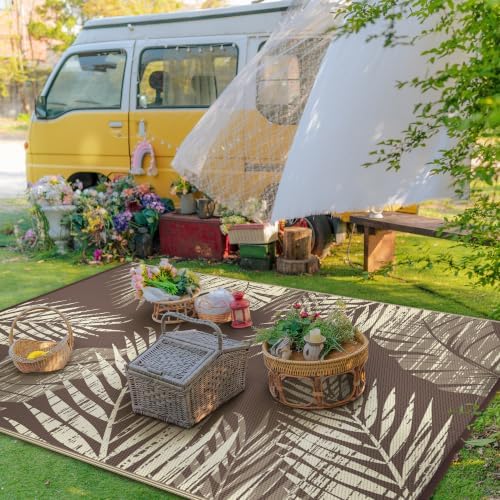 GENIMO Outdoor Rug, Waterproof Plastic Rugs - Image 3