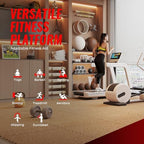 SUPERJARE 0.79'' Extra-Thick 6 Pcs 24 Sq Ft Exercise Equipment Mats - Image 2