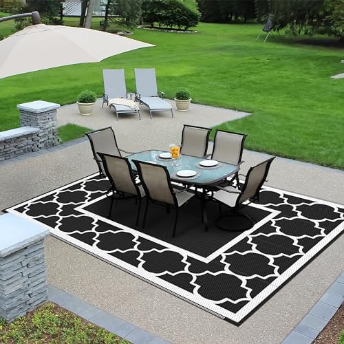 GENIMO Outdoor Rug, Waterproof Plastic Rugs - Image 6