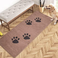 PURRUGS Hallway Runner Rug, Light Brown by PURRUGS