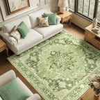 RELEANY Washable Area Rug, Square 6'x6' by RELEANY