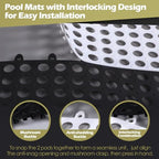 Tinideya 50 Pcs Drainage Interlocking Floor Tiles - Image 4