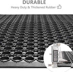 Large Outdoor Rubber Drainage Mat - Image 4