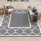 GENIMO Outdoor Rug, Waterproof Plastic Rugs by GENIMO