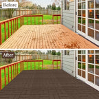 Interlocking Deck Tiles Outdoor Waterproof, Composite Patio Flooring - Image 5