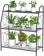 VyGrow Plant Stand, 3 Tier Plant Shelf by VyGrow