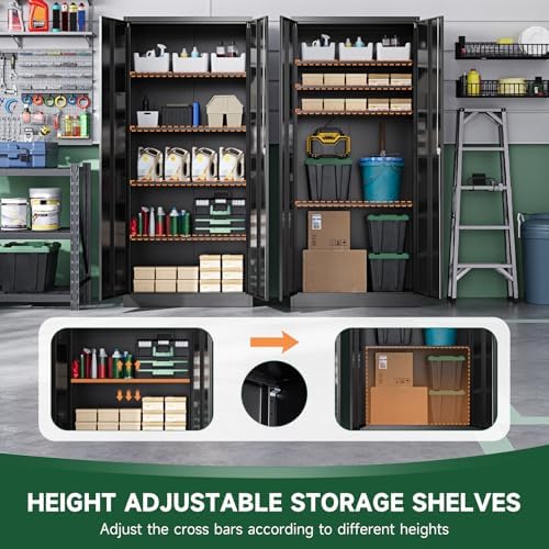 Letaya Metal Garage Storage Cabinets - Image 4