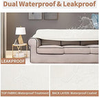 Easy-Going 100% Waterproof Chair Couch Cover, Stretch Jacquard Sofa Cover - Image 3