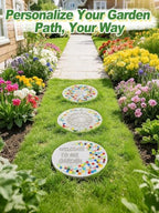 10in Round Stepping Garden Stones Kit - Image 6