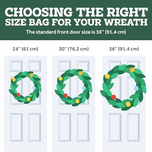 Zober Christmas Wreath Storage Container - Image 7