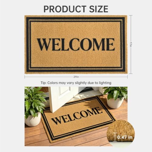Front Door Mat Outside Non-Slip Welcome Doormat - Image 4