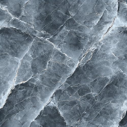 10PCS 12x12 Inch Peel and Stick Floor Tiles Grey Marble Stone Pattern Self by IOHEFY