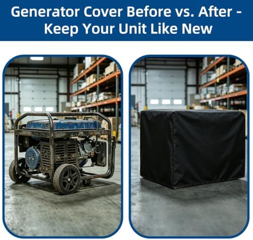 Waterproof Universal Generator Cover, Outdoor Generator Tent Running Cover - Image 6