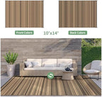 GENIMO Outdoor Rug, Waterproof Plastic Rugs - Image 5