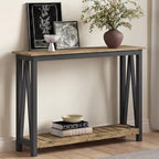 ChooChoo Farmhouse Console Table, Narrow Sofa Table - Image 4