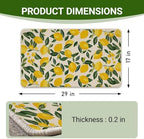 Spring Summer Lemon Welcome Front Door Mat - Image 3