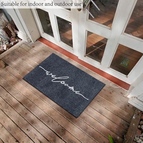 AAZZKANG Welcome Mats for Front Door Large 24"x36" - Image 6