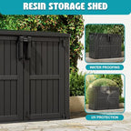 Outdoor Horizontal Storage Shed 36 Cu Ft - Image 2