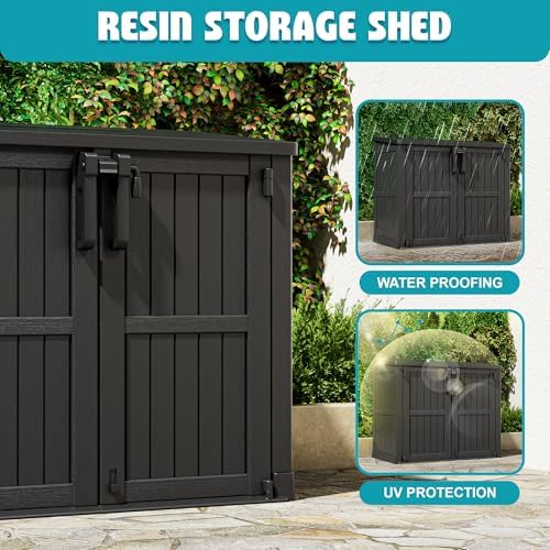 Horizontal Outdoor Storage Shed 36 Cu Ft - Image 2