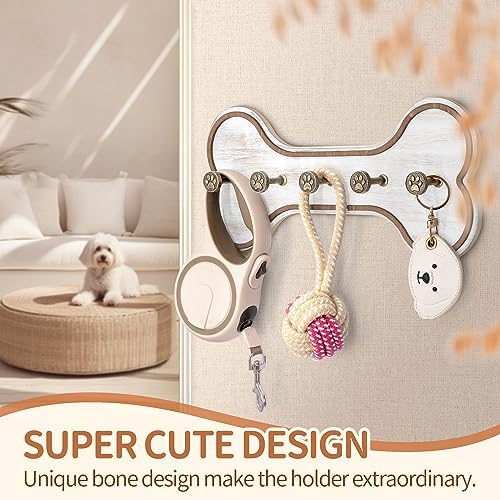 MTERSN Dog Leash Holder Wall Mount - Image 3