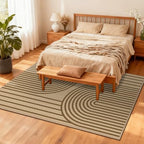 Faux Jute Rug for Living Room, Dining Room, Home Decor - Image 5