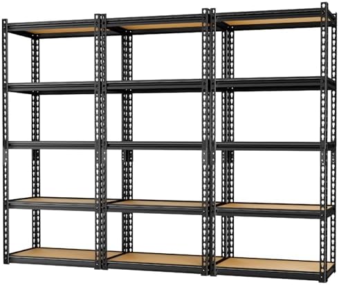 LEVELEVE 5-Tier Storage Shelving Unit, by Enjoyyourlife