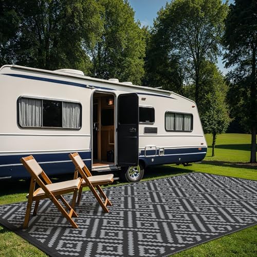 GENIMO Outdoor Rug, Waterproof Plastic Rugs 8'x16' - Image 6