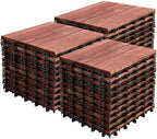 Bliss Outdoors Acacia Interlocking Deck Tiles by BlissHammocks
