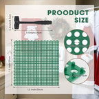 Drydiet 12 Pack Drainage Tiles Modular Interlocking Floor Tiles - Image 2