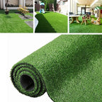 Artificial Grass Rug 9FTx50FT Synthetic Grass Turf Rug Indoor Outdoor Garden by GLIWENLAND